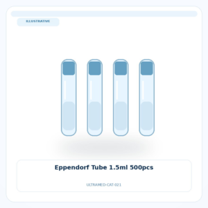 صورة تعبيرية غير مرتبطة بمصنع محدد — Eppendorf Tube 1.5ml 500pcs