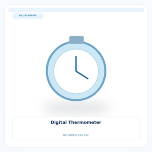 صورة تعبيرية غير مرتبطة بمصنع محدد — Digital Thermometer