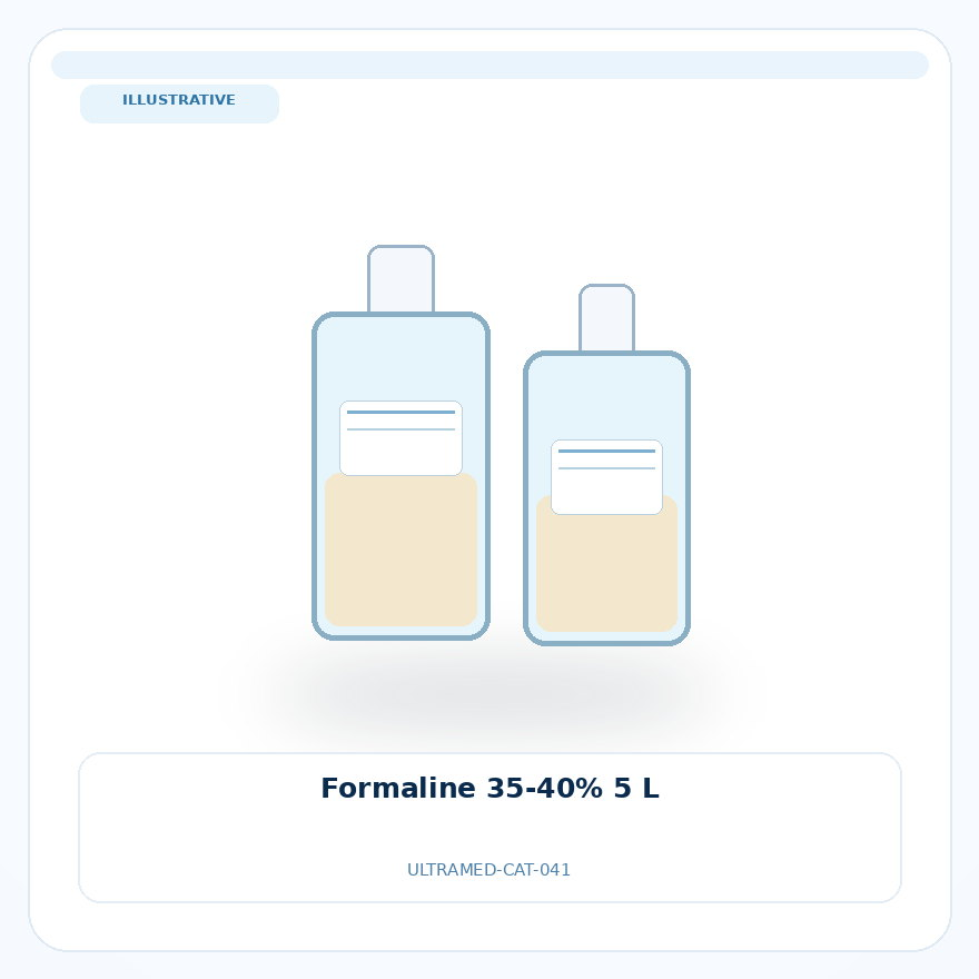 صورة تعبيرية غير مرتبطة بمصنع محدد — Formaline 35-40% 5 L