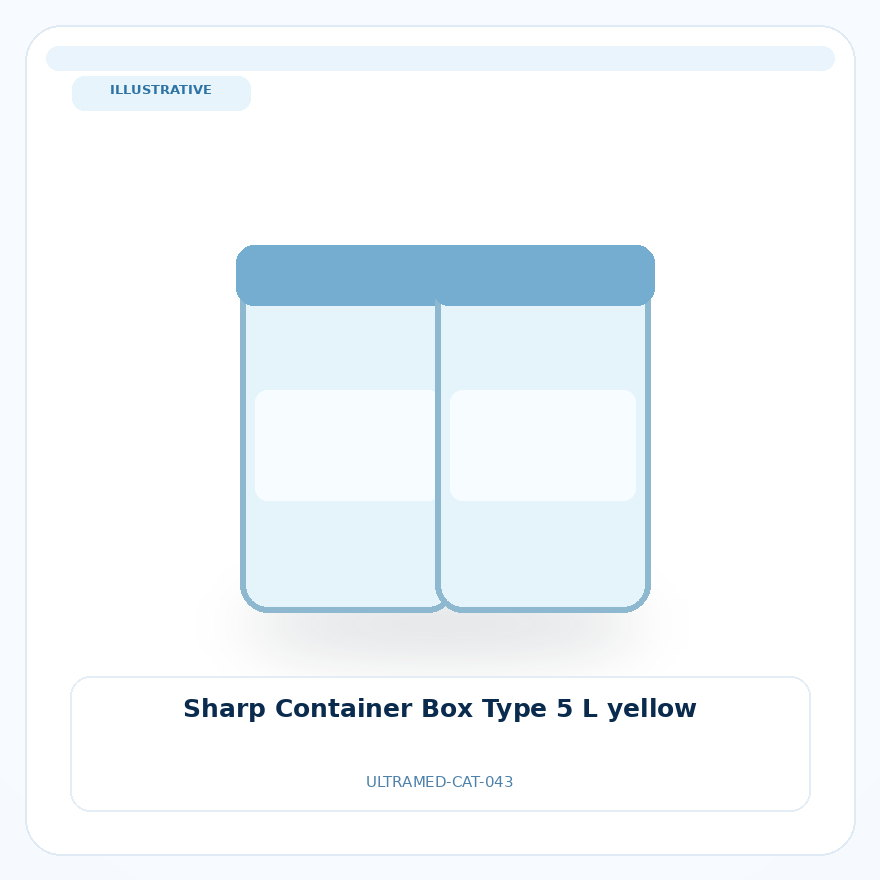 صورة تعبيرية غير مرتبطة بمصنع محدد — Sharp Container Box Type 5 L yellow