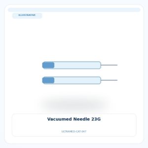 صورة تعبيرية غير مرتبطة بمصنع محدد — Vacuumed Needle 23G