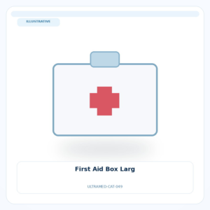صورة تعبيرية غير مرتبطة بمصنع محدد — First Aid Box Larg