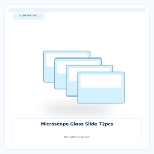 صورة تعبيرية غير مرتبطة بمصنع محدد — Microscope Glass Slide 72pcs