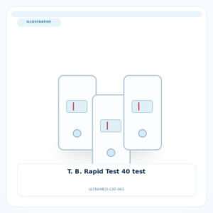 صورة تعبيرية غير مرتبطة بمصنع محدد — T. B. Rapid Test 40 test
