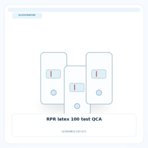 صورة تعبيرية غير مرتبطة بمصنع محدد — RPR latex 100 test QCA