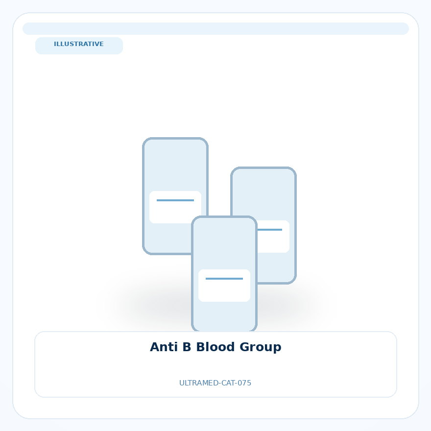 صورة تعبيرية غير مرتبطة بمصنع محدد — Anti B Blood Group