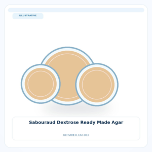 صورة تعبيرية غير مرتبطة بمصنع محدد — Sabouraud Dextrose Ready Made Agar
