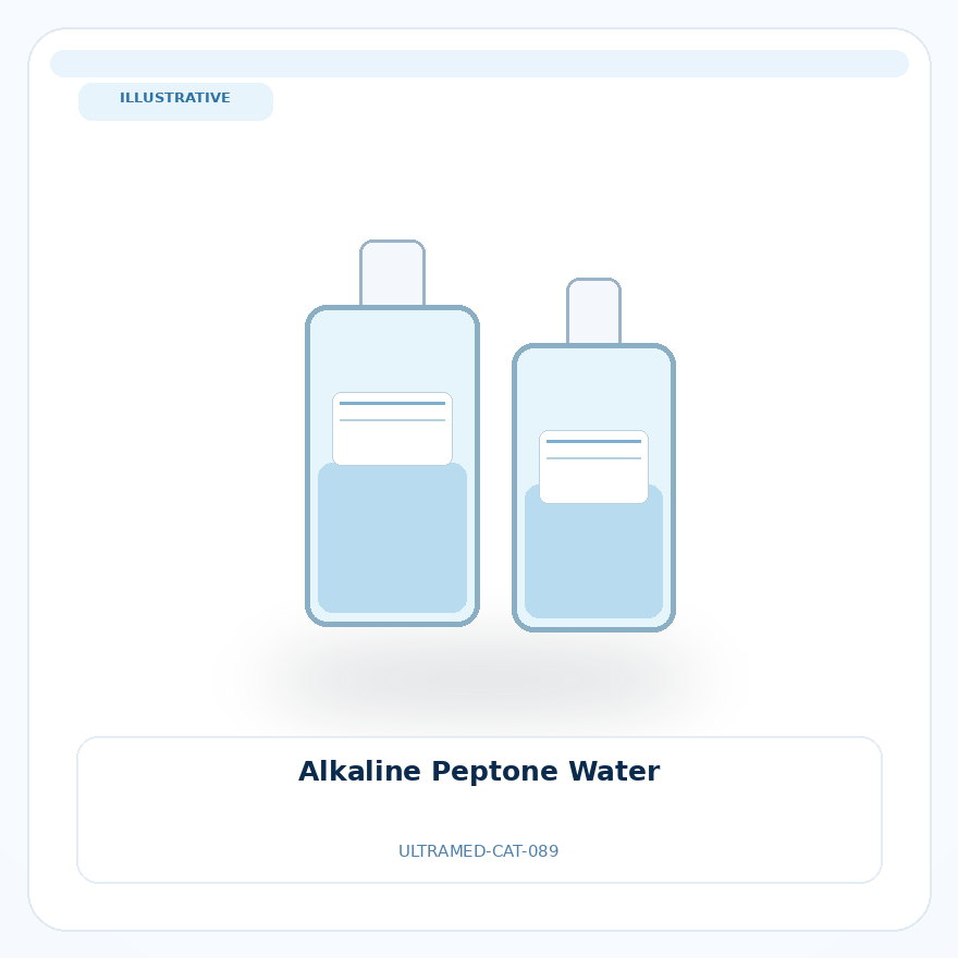 صورة تعبيرية غير مرتبطة بمصنع محدد — Alkaline Peptone Water