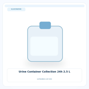 صورة تعبيرية غير مرتبطة بمصنع محدد — Urine Container Collection 24h 2.5 L