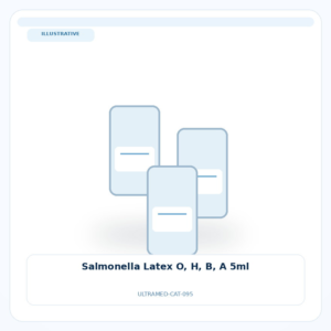 صورة تعبيرية غير مرتبطة بمصنع محدد — Salmonella Latex O, H, B, A 5ml
